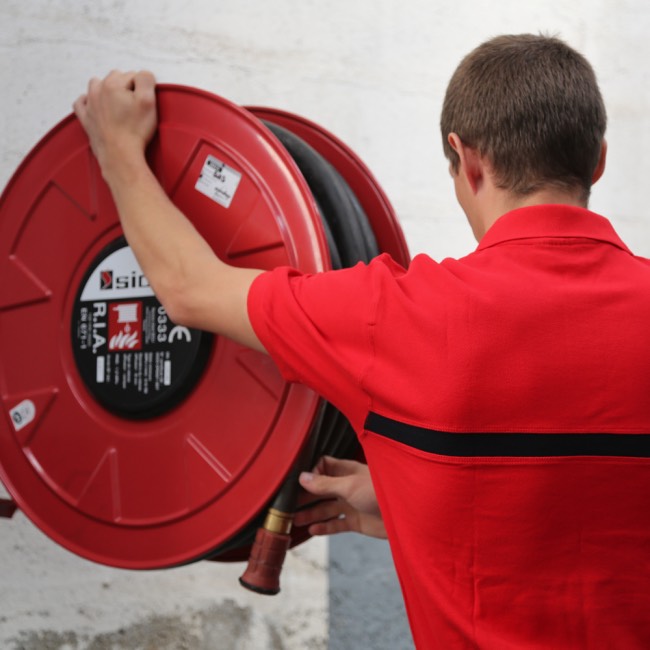 Exercice pratique de lutte contre l'incendie SSIAP